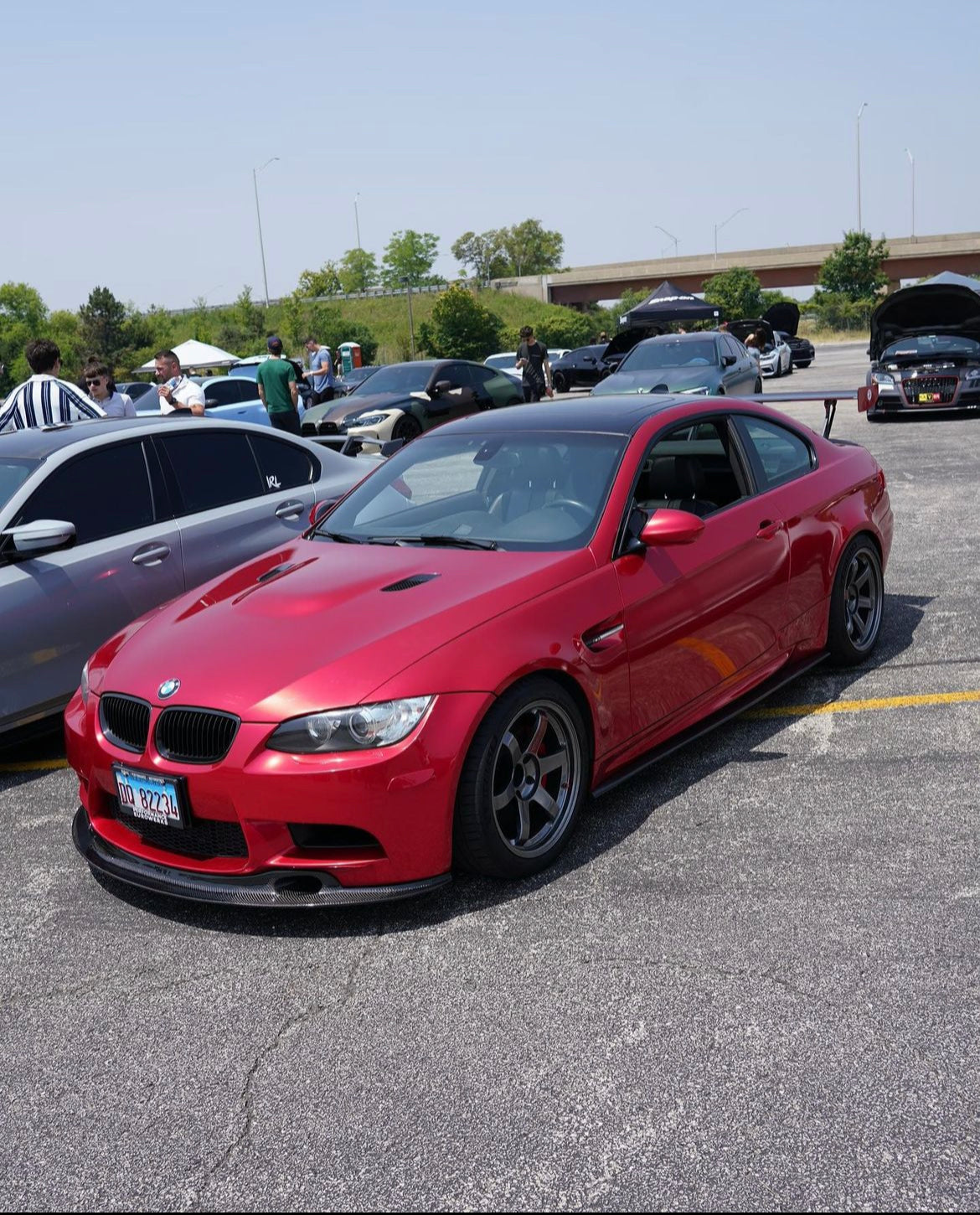 E9x M3 GT4 V2 Front Lip