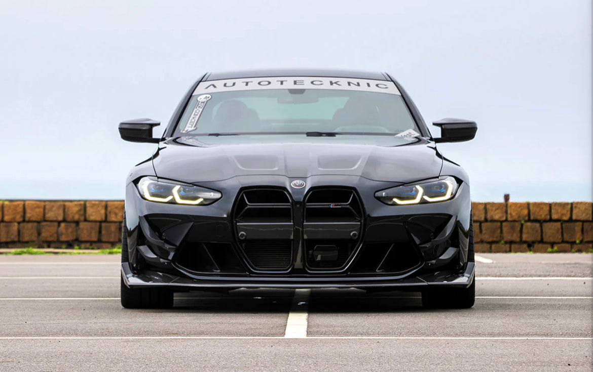 G8x M3/M4 Carbon Fiber Headlight Covers (Autotecknic)