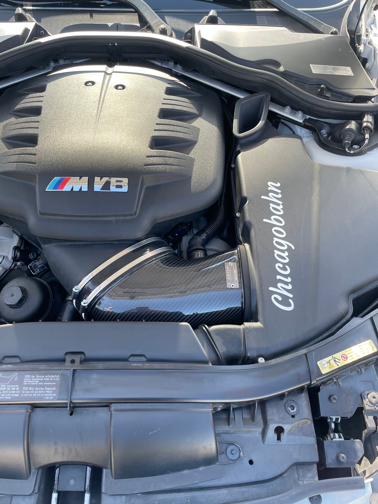 E9x M3 Eventuri Carbon Fiber Intake S65 V8