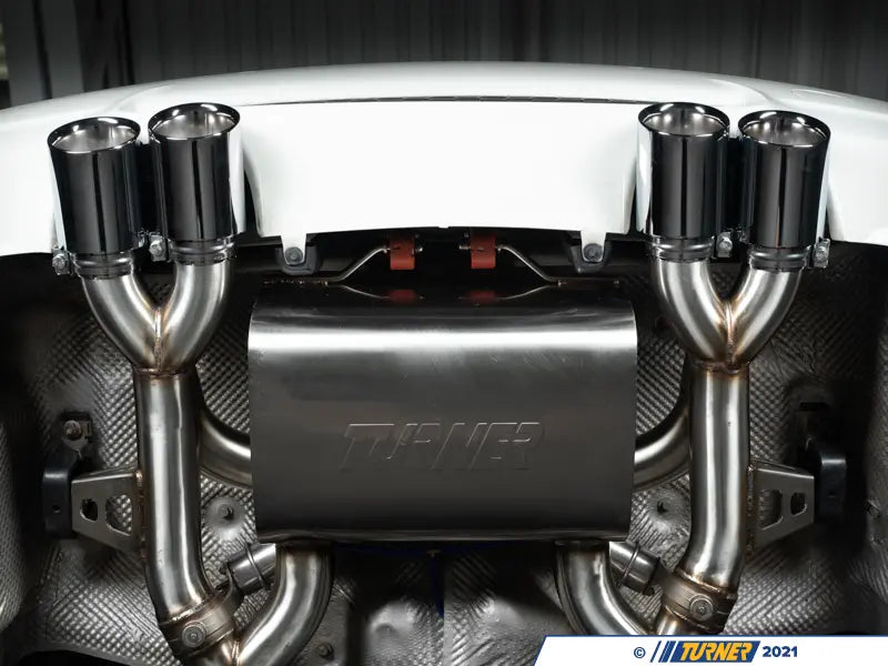 Turner Motorsport E9x M3 Stainless Steel Axle Back Exhaust