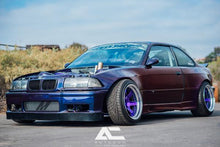 Load image into Gallery viewer, front angled view of BMW E36 with custom Front Lip
