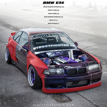 StreetFighter LA BMW E36 Wide Body Kit