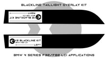 Load image into Gallery viewer, Goldenwrench F32/F82 LCI BLACKLINE Tail light Overlay Kit
