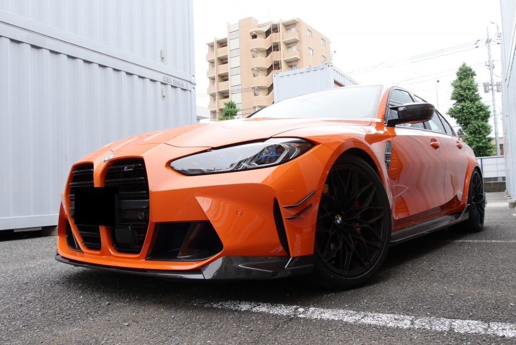 G8x M3/M4 P Style Carbon Fiber Front Lip