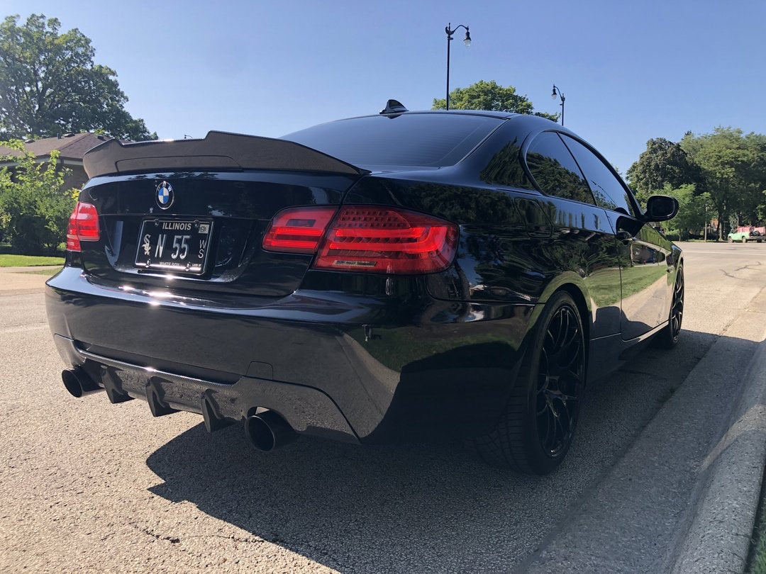 E92 P-Style Carbon Diffuser