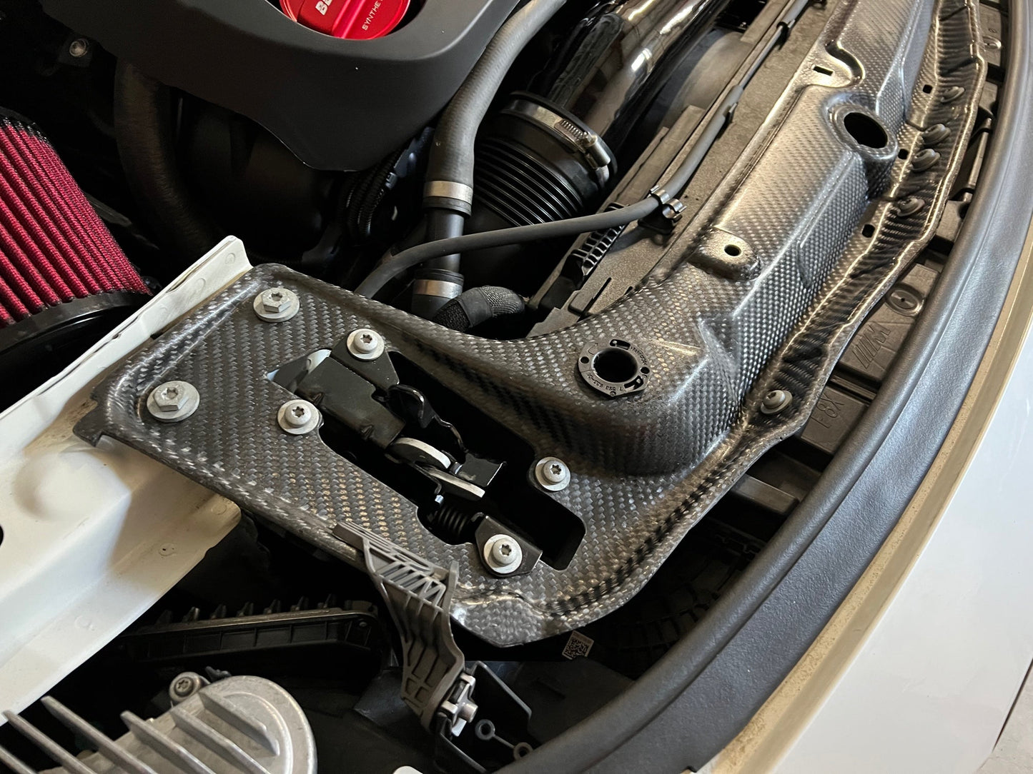 Carbon Fiber Radiator Support Brace F Series