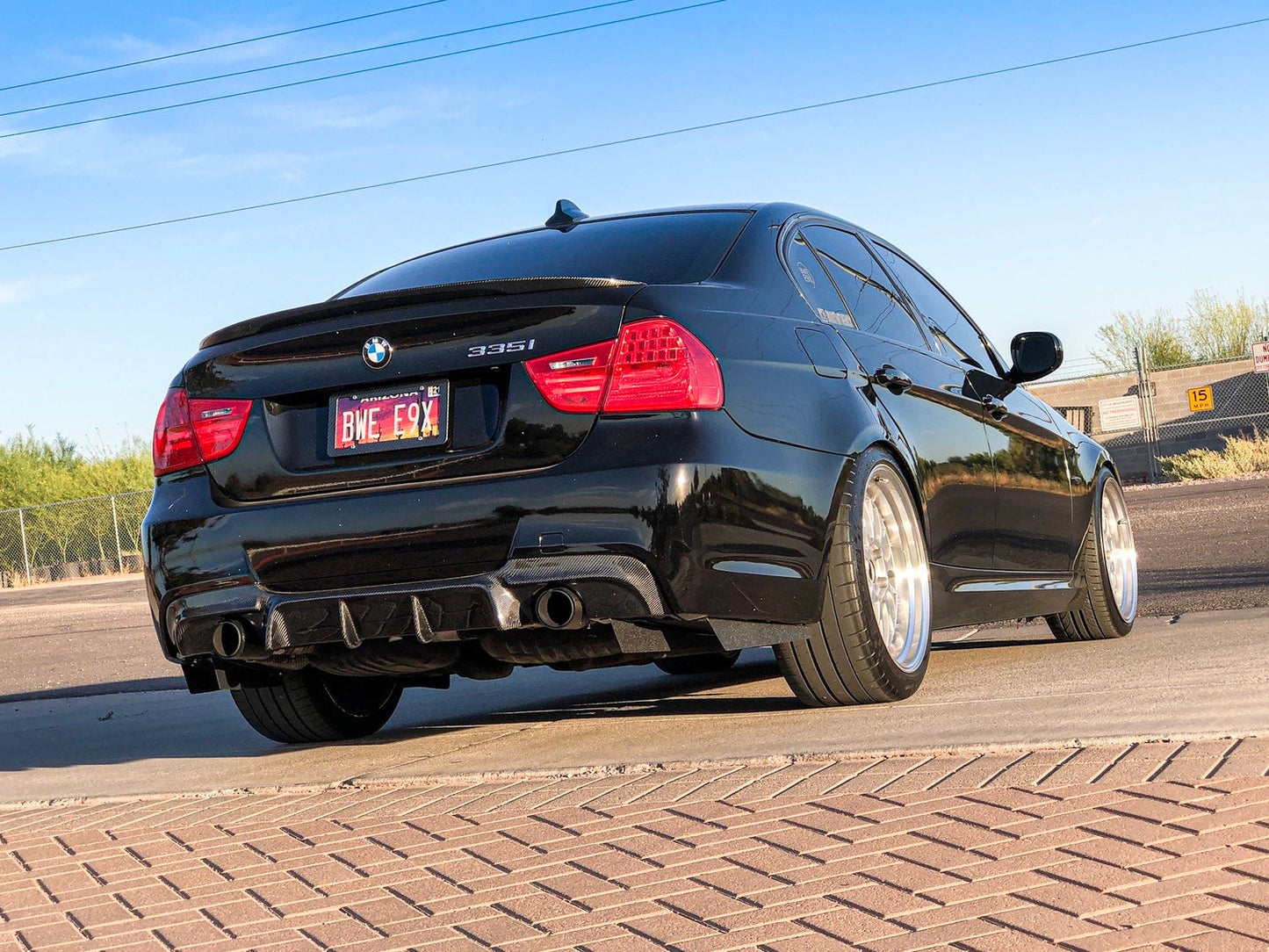 E90 V3 Carbon Fiber Diffuser