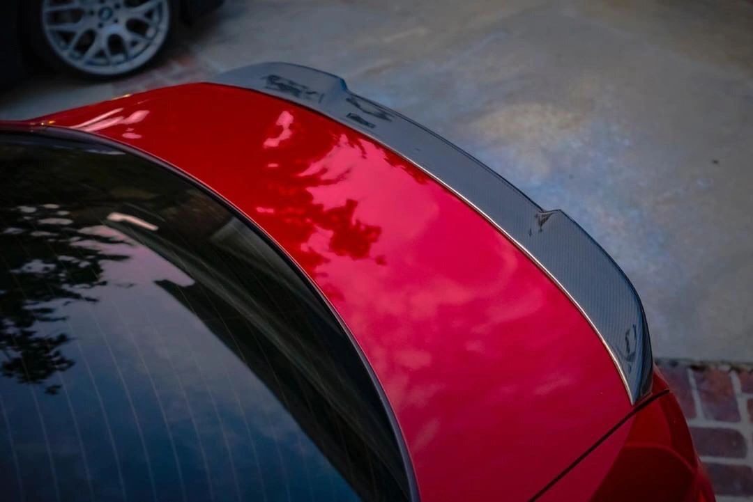 E90 CS Style CF Spoiler