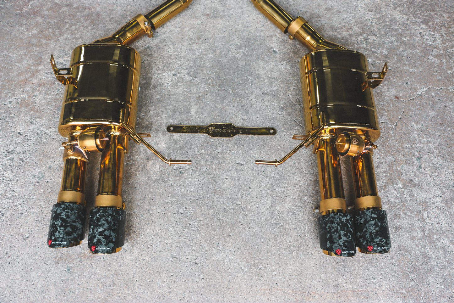 BMW M3 E9x V2 Exhaust (GOLD)