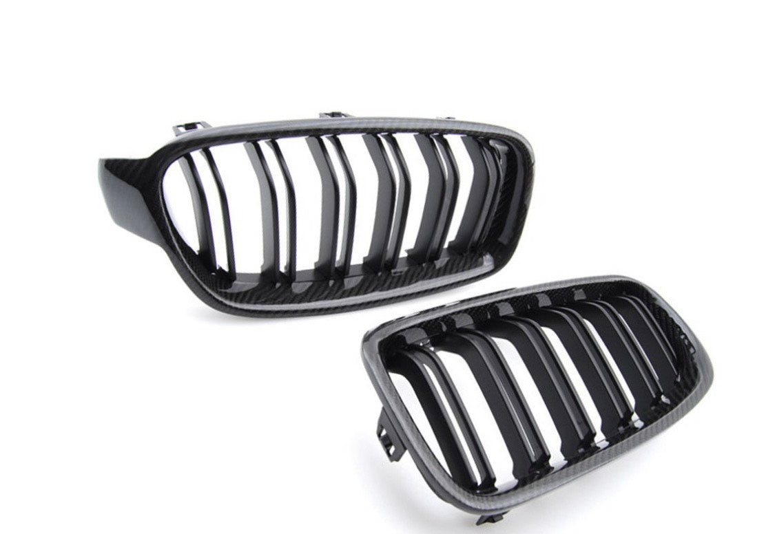 Carbon Fiber F8x Style Grills for F Series