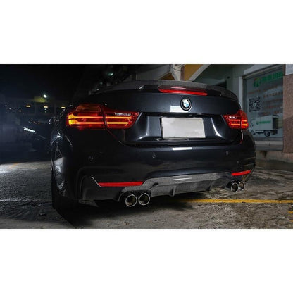 F32 3D Style Carbon Fiber Diffuser