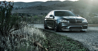 F10 M5 V Style Carbon Fiber Front Lip