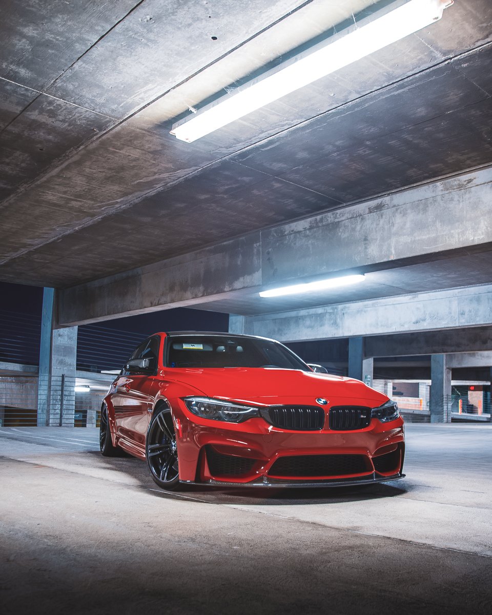 Streetfighter LA BMW F8X M3/M4 Carbon Fiber Front Lip