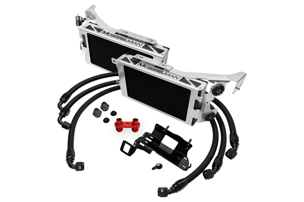 Mosselman Twin Oil Cooler Kit for BMW E9X N54/N55