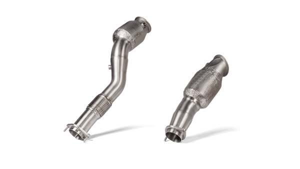 Akrapovic BMW G80/G82/G83 S58 Catted Downpipes (For Offroad/Race Use)