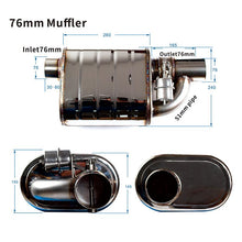 Load image into Gallery viewer, Universal VALVED muffler kit
