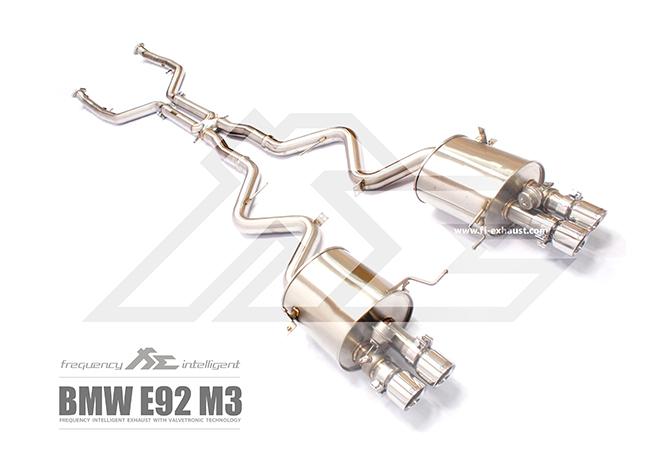 FI Exhaust Valvetronic Exhaust System E9X M3