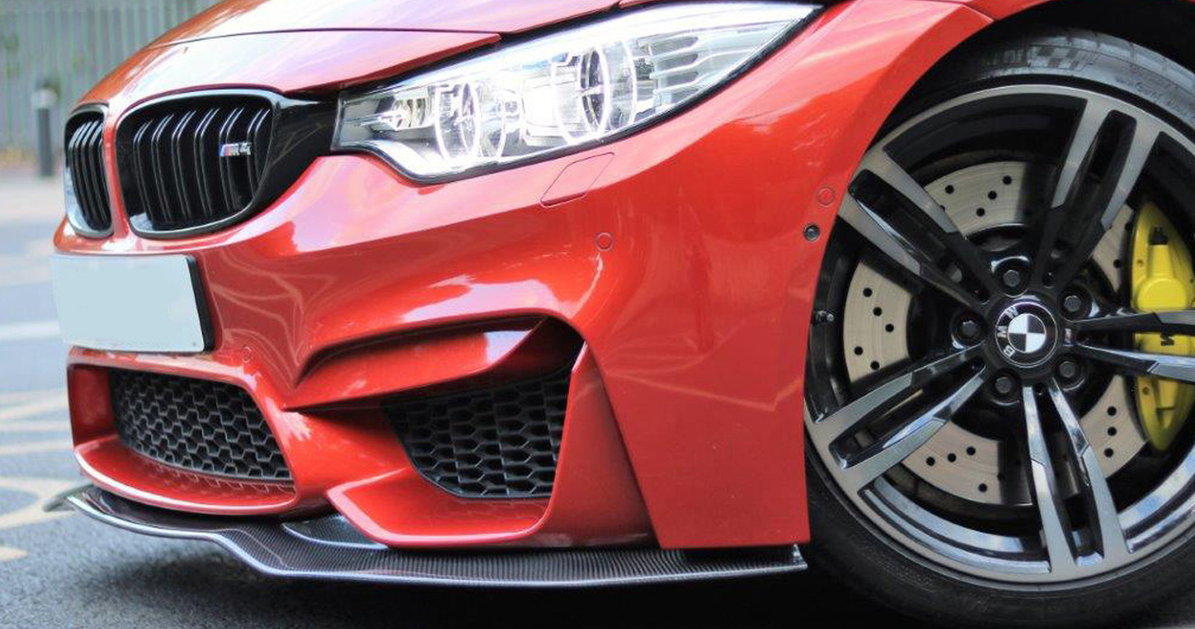 F8x PSM Style Carbon Fiber Front Lip