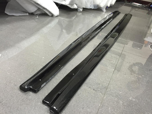 E90 J Style CF Side Skirts