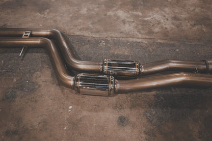 BMW M3/M4 F8x Equal Length Valved Exhaust