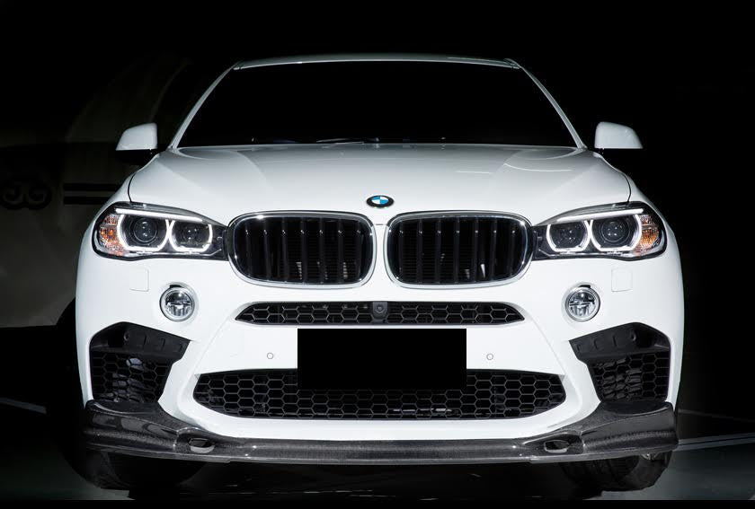 X5/X6 M 3D Style Carbon Fiber Front Lip