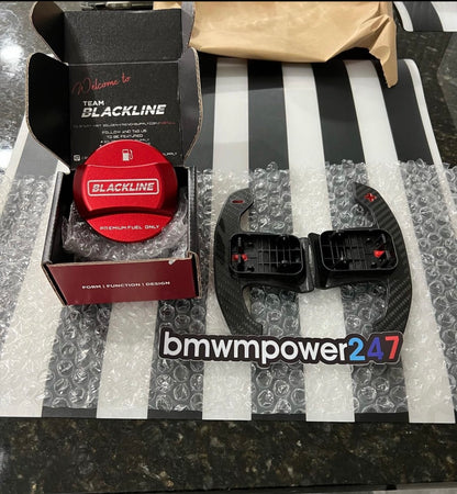 Goldenwrench BLACKLINE Performance Edition BMW Fuel Cap Cover