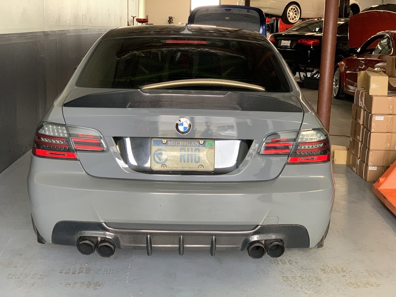 E92 Black Line LCI Tail Lights