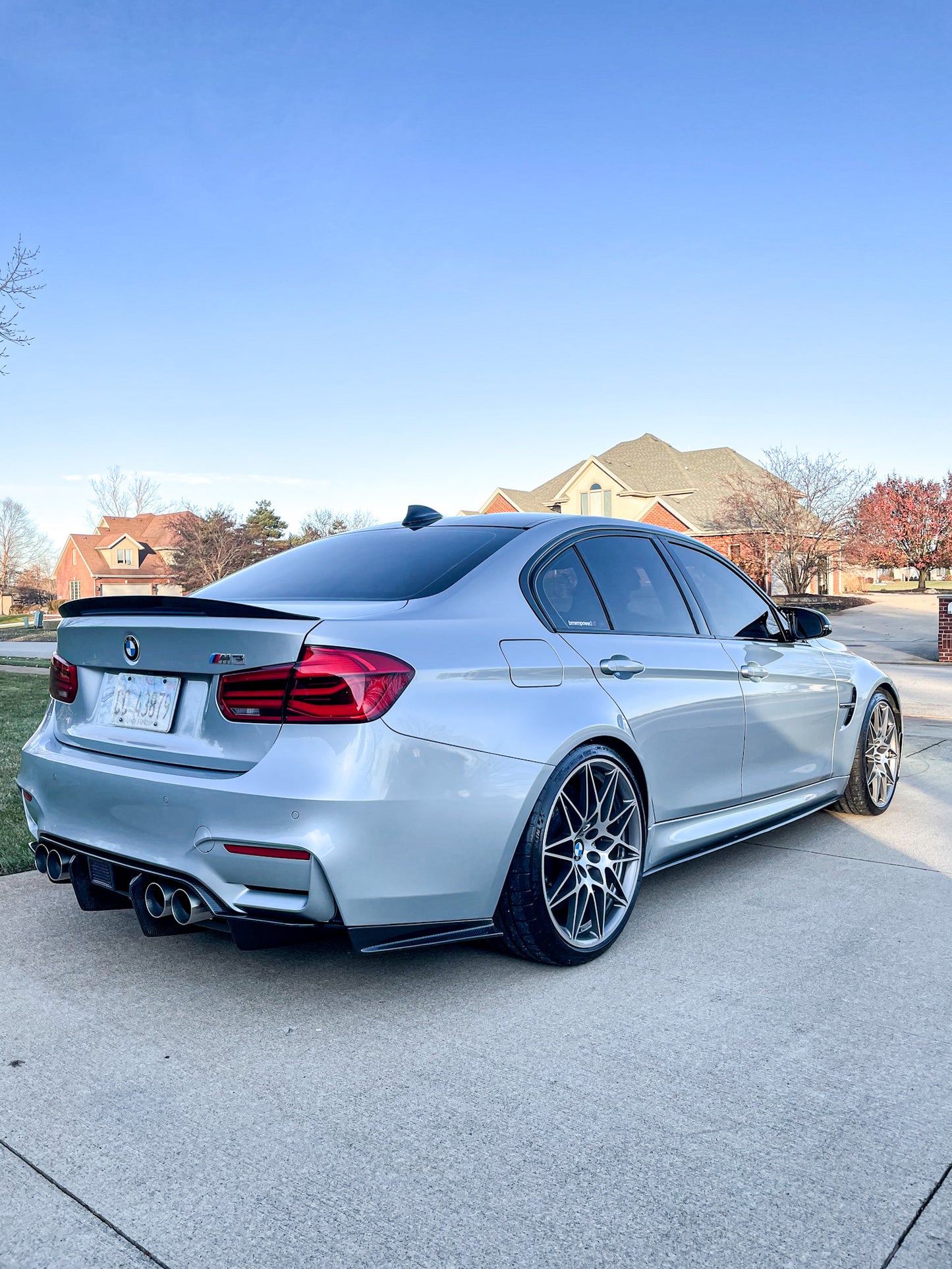 F8x M3/M4 PSM Style Rear Carbon Fiber Diffuser