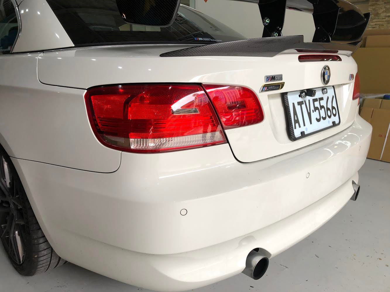 E9x Carbon Fiber M4 Style Spoiler