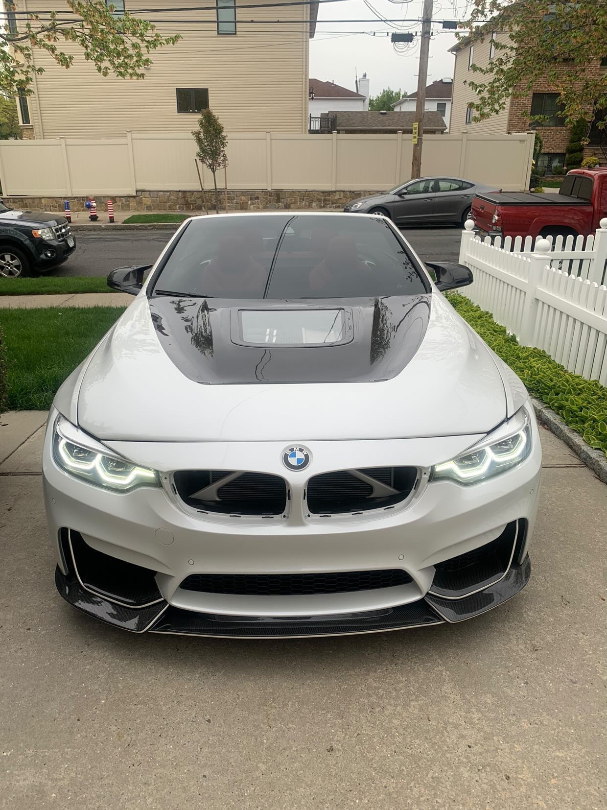 F8x M3/M4 Vr Style Carbon Fiber Front Lip