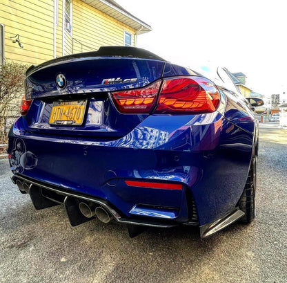 F8x M3/M4 PSM Style Rear Carbon Fiber Diffuser