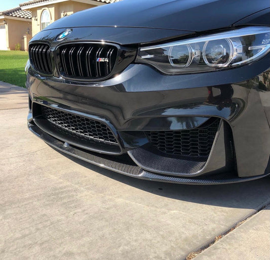 F8x M3/M4 P Style Carbon Fiber Front Lip