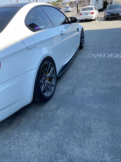 Forcewerkz E90/E92 M3 CF Side Skirt Extensions