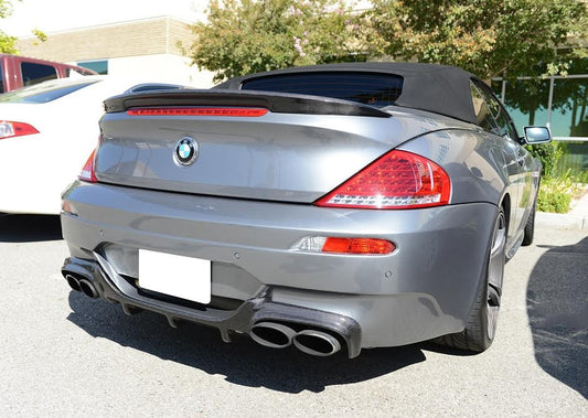 E63/E64 M6 V Style Carbon Fiber Diffuser