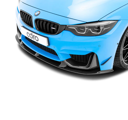 ADRO BMW M3 F80 & M4 F82 CARBON FIBER FRONT BUMPER CANARD