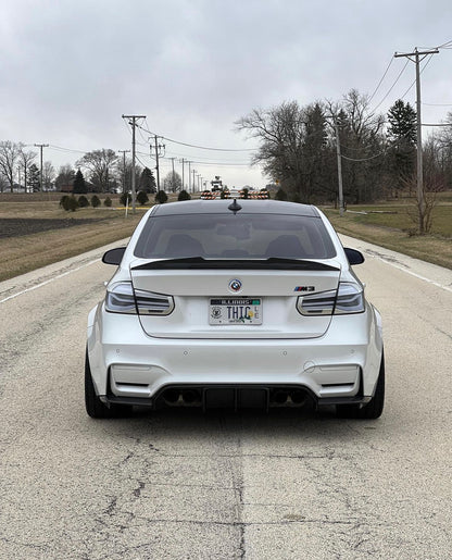 F30/F80 Carbon Fiber V2 Trunk Spoiler