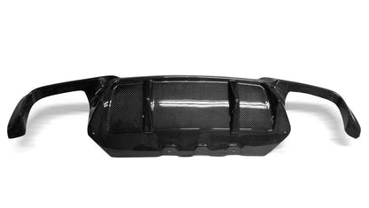 F10 M5 V Style Carbon Fiber Rear Diffuser