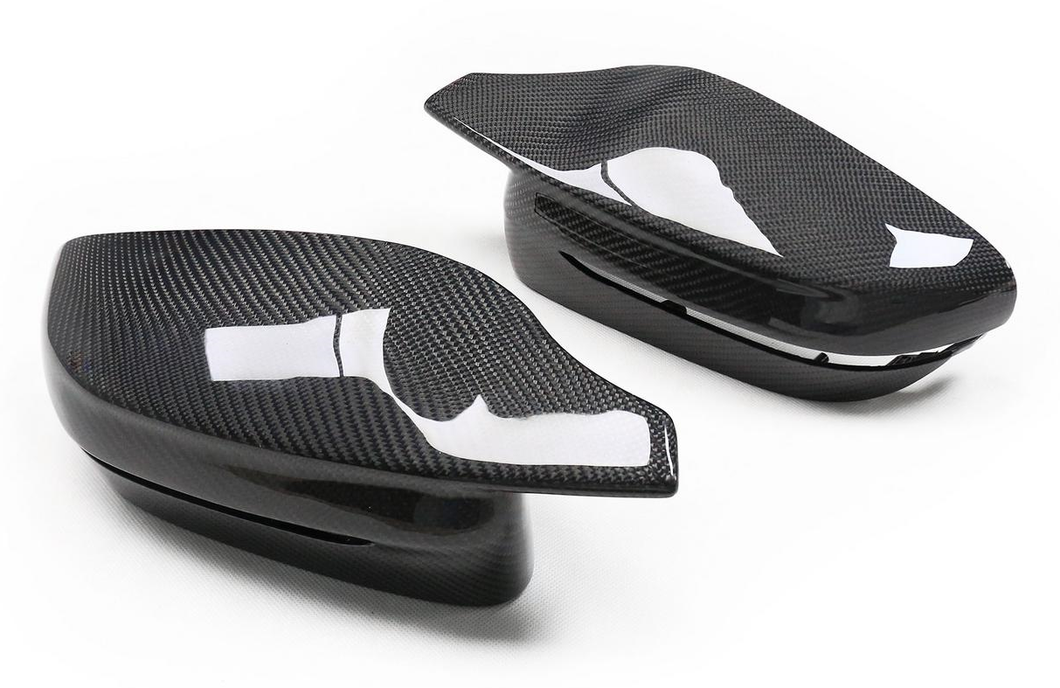 G Series Carbon Fiber M Style Mirror Caps