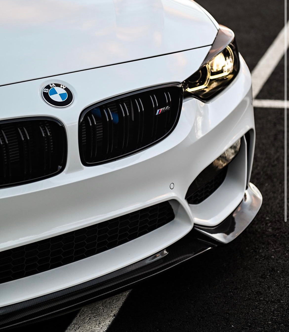 F8x M3/M4 Vr Style Carbon Fiber Front Lip