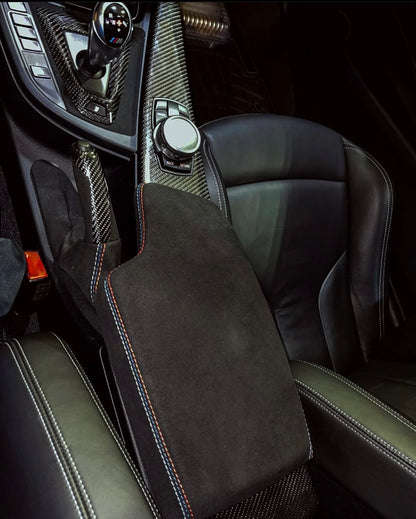 Alcantara/Carbon Fiber F3x/F8x OEM M Performance Arm Rest