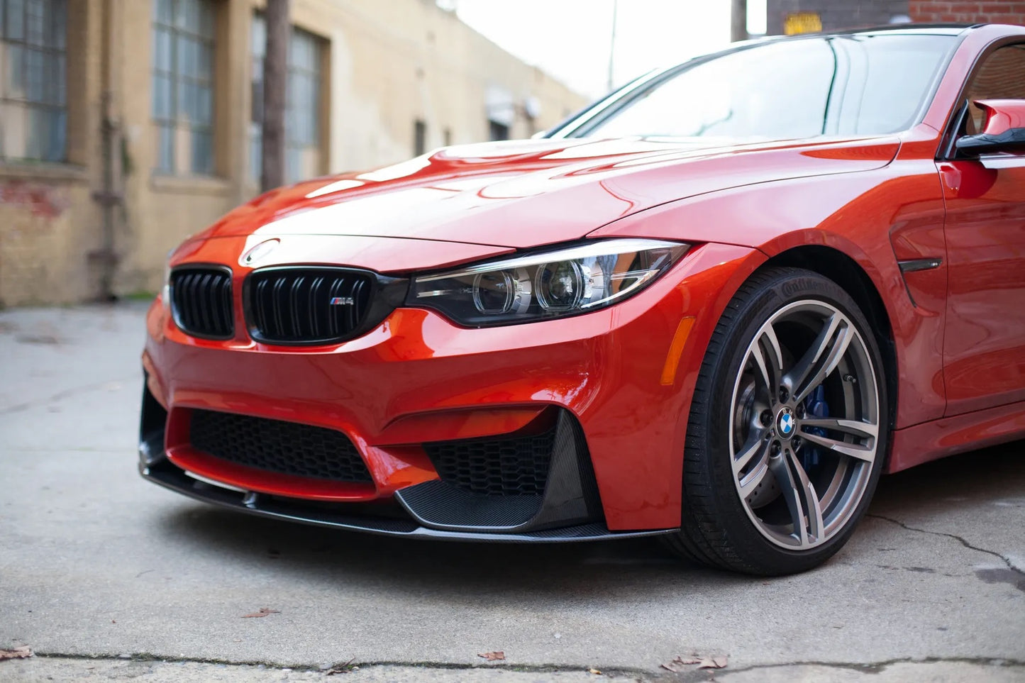 F8x M3/M4 P Style Carbon Fiber Front Lip