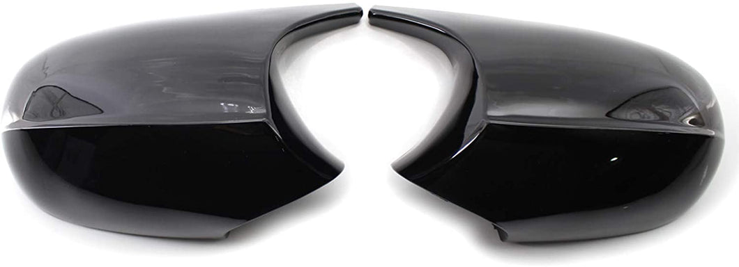 E9x M Style Mirror Caps (Gloss Black)