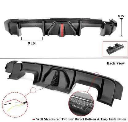 G8x M3/M4 LED Carbon Fiber Diffuser