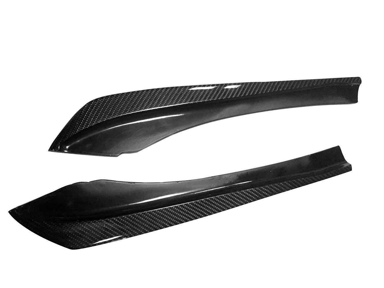 F30 Carbon Fiber Rear Bumper Splitters