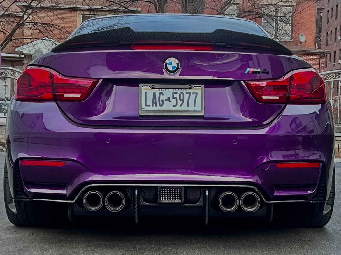 F8x M3/M4 PSM Style Rear Carbon Fiber Diffuser