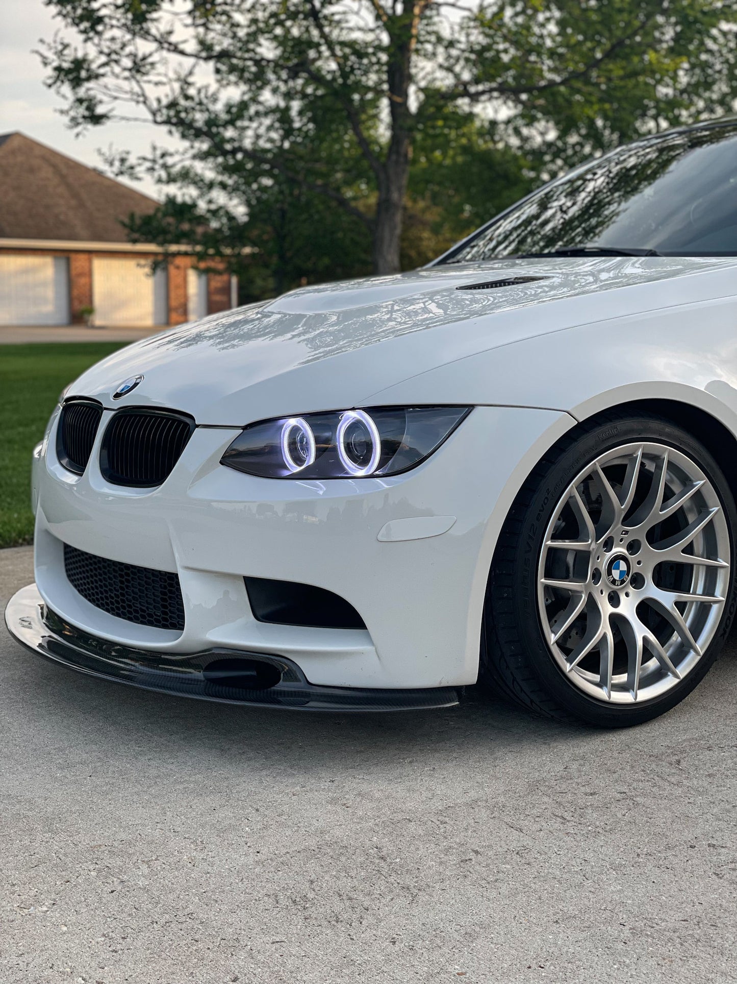 E9x M3 GT4 Carbon Fiber Front Lip