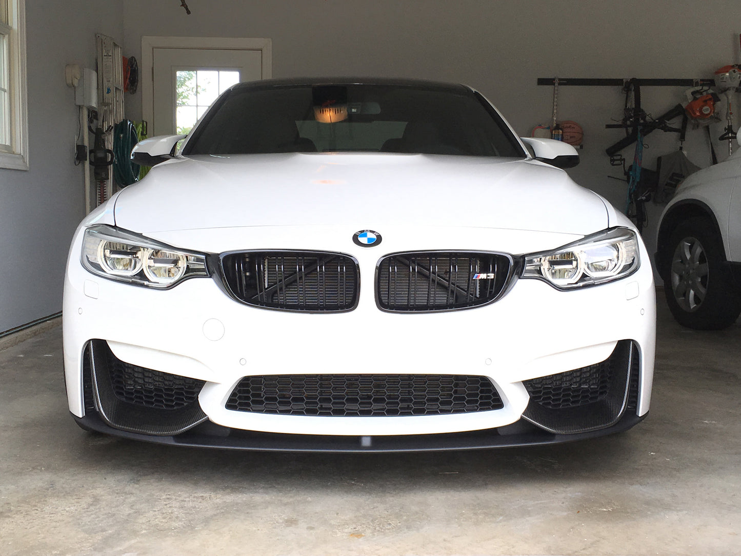 F8x M3/M4 P Style Carbon Fiber Front Lip