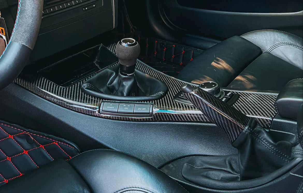 Autotecknic E9x M3 Carbon Fiber Center Console Trim