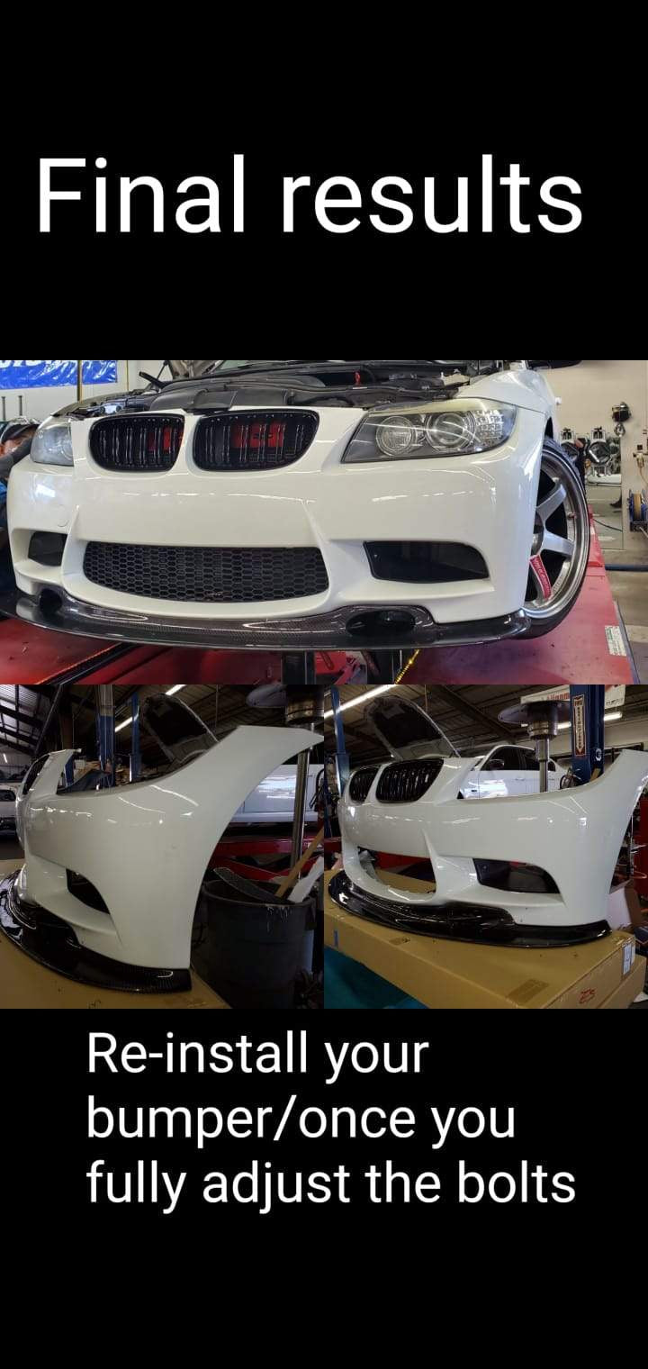 E90/E92 3 Series M3 Rep GT4 Lip