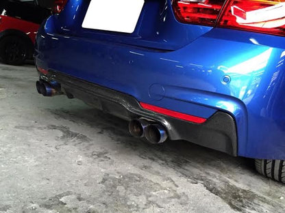 F32 3D Style Carbon Fiber Diffuser